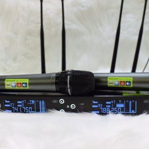 Micro Shure UR18D | Loại 1 | 4 Anten | Bắt Sóng Xa