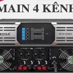 Cục đẩy 4 kênh Bosa MTA 18000 | 1300W X 4CH | Hàng Chính Hãng