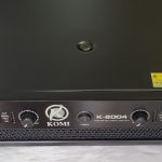 Cục đẩy 4 kênh Komi K6004 | Chính Hãng | 600W X 4CH
