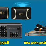 Dàn Karaoke Ampli TJ H4000 + Loa TJ G120 + Micro JB M8 Luxury