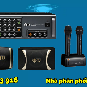 Dàn Karaoke Ampli TJ H2000 + Loa TJ G120 + Micro TJ 5800