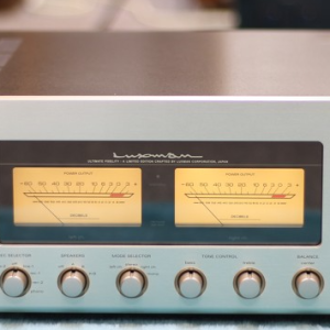 Amply Luxman L505U Gold xuất sắc như mới